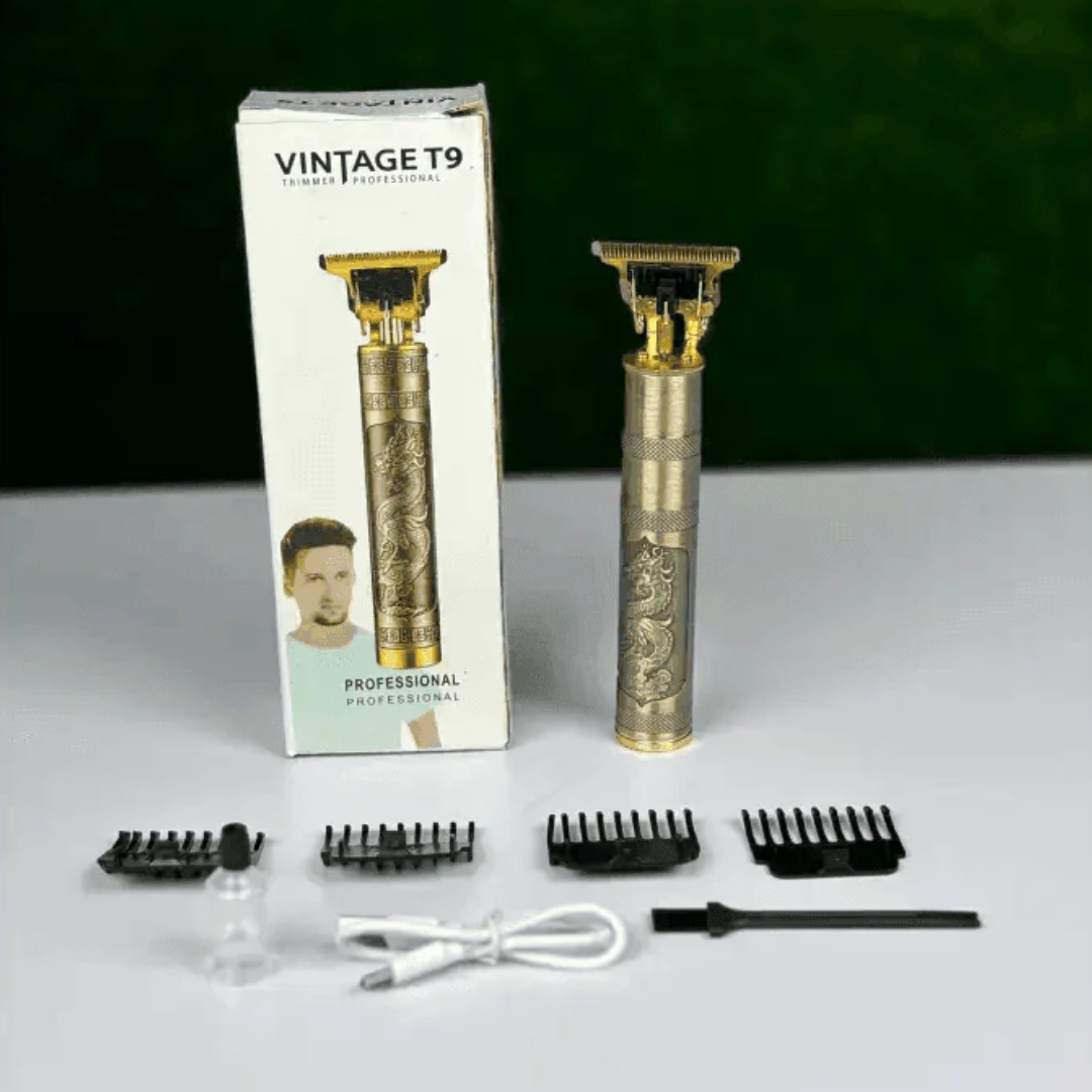 Rechargeble Vintage T9 Trimmer - রিচার্জেবল